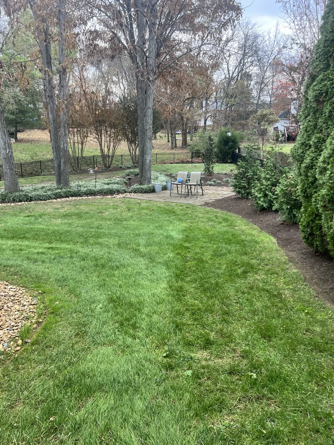 Finished property cleanup
